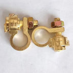 1 Pair Brass Battery Terminal Connectors for Car Truck Marine