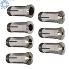 7Pcs 5C Hex Collet Set for Automotive (TIR 0.0006)