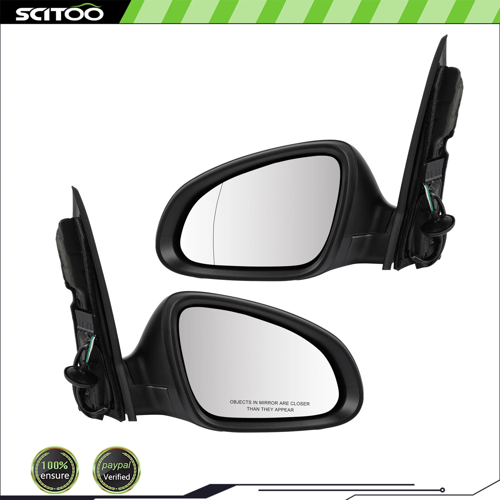 Driver & Passenger Side Door Mirror for Buick Verano (2012–2017)