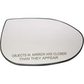 Passenger Right Side Mirror Glass for Mazda 3 (2009-2013)