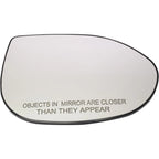 Passenger Right Side Mirror Glass for Mazda 3 (2009-2013)