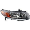 Replacement Amber Passenger Side Head Light Lens/Housing (See Compatible Chart)