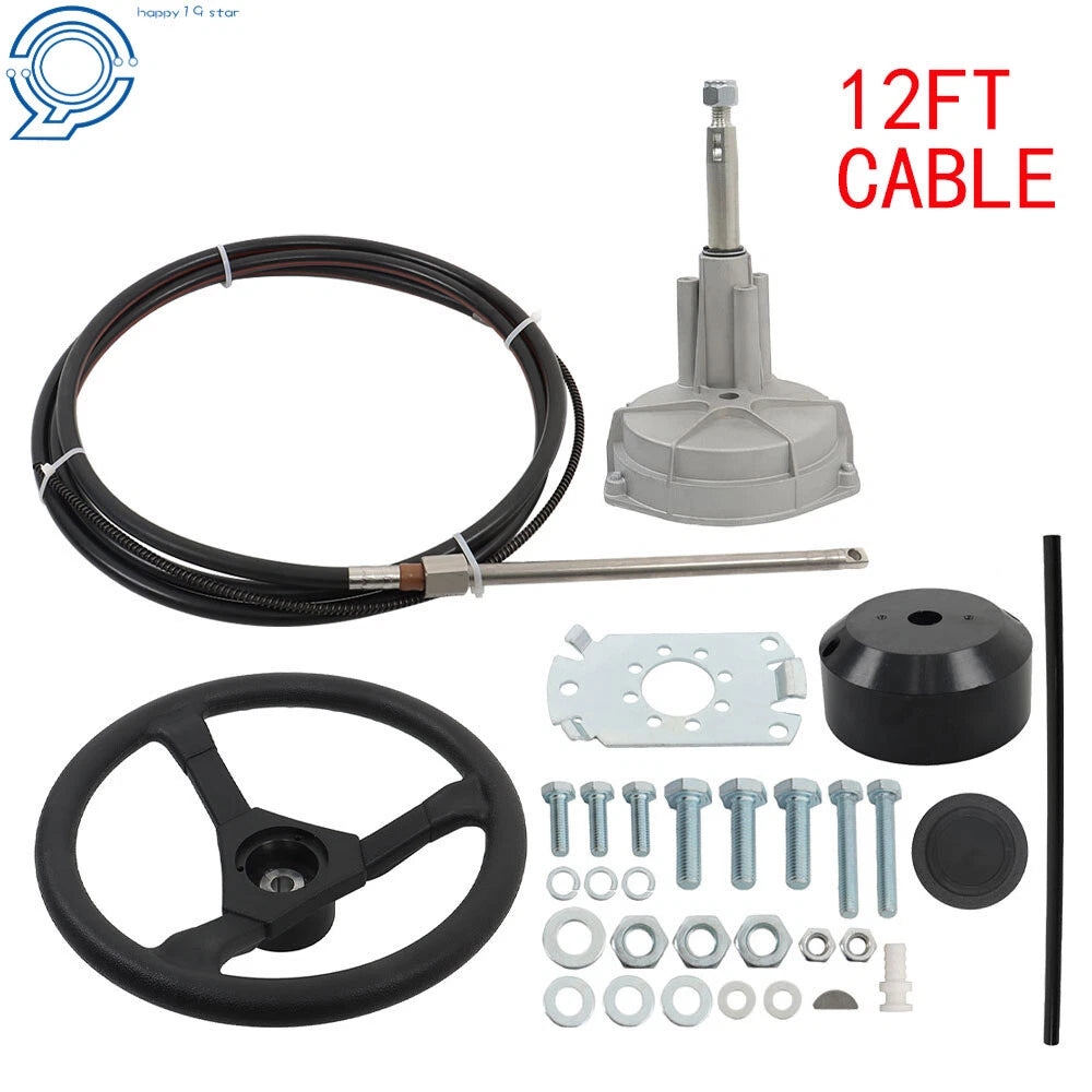 Rotary Steering System for Boat (12 Feet)