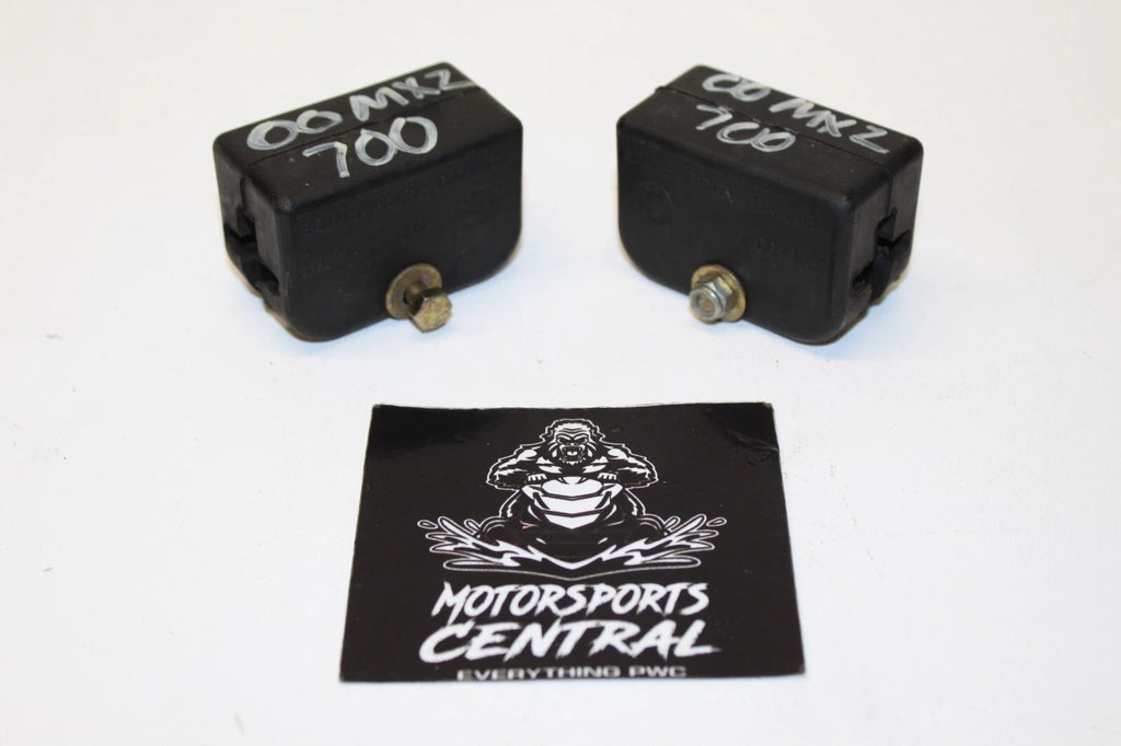 Set of 2 Rubber Track Stopper Rail Supports for Ski-Doo Summit MXZ GTX (1998–2005)