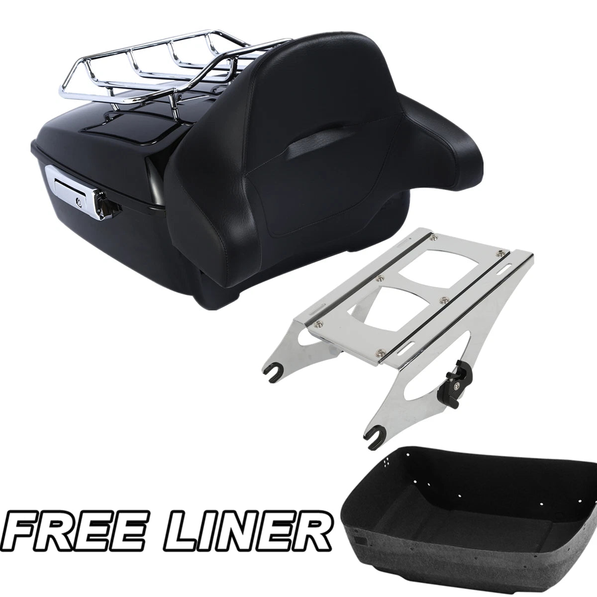 Trunk Mount Rack Pad for Harley Touring Electra Street Glide (2014–2025)