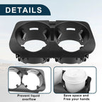 Cup Holder for Mercedes Benz W463 (2019-2023) - Practical Drink Holder Black