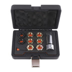 8x Thread Chaser Set for Axle/Wheel Studs M20x1.25-M24x2.0