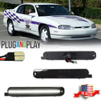 2X Smoke White LED Side Marker Lights for Chevy Lumina & Monte Carlo (1995–2001)
