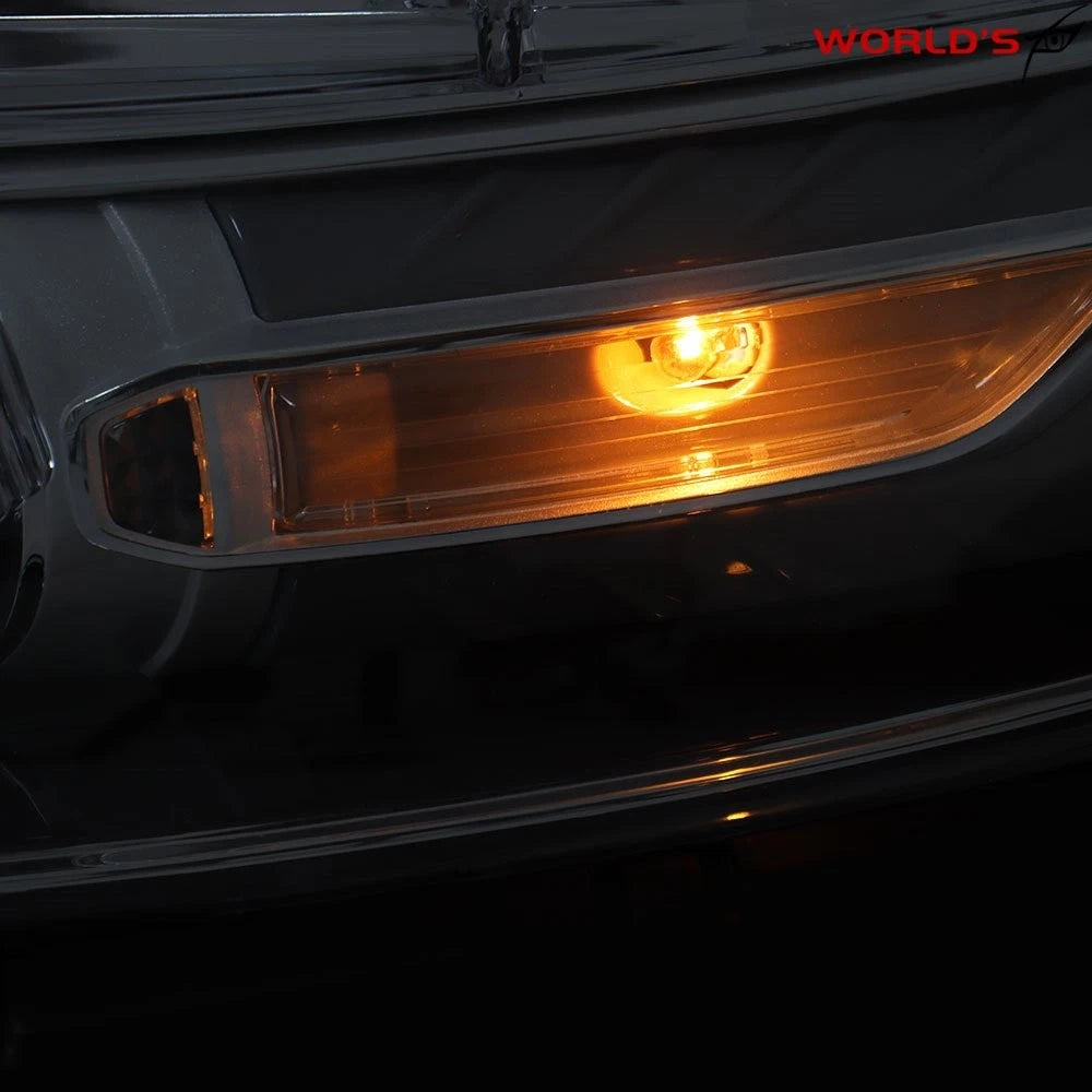 Projector Headlights for Ford Taurus (2013–2014) with Gray Trim