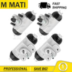Front Rear Brake Wheel Cylinders for Kawasaki Mule 4010 KAF620 KAF950 (2009–2020)