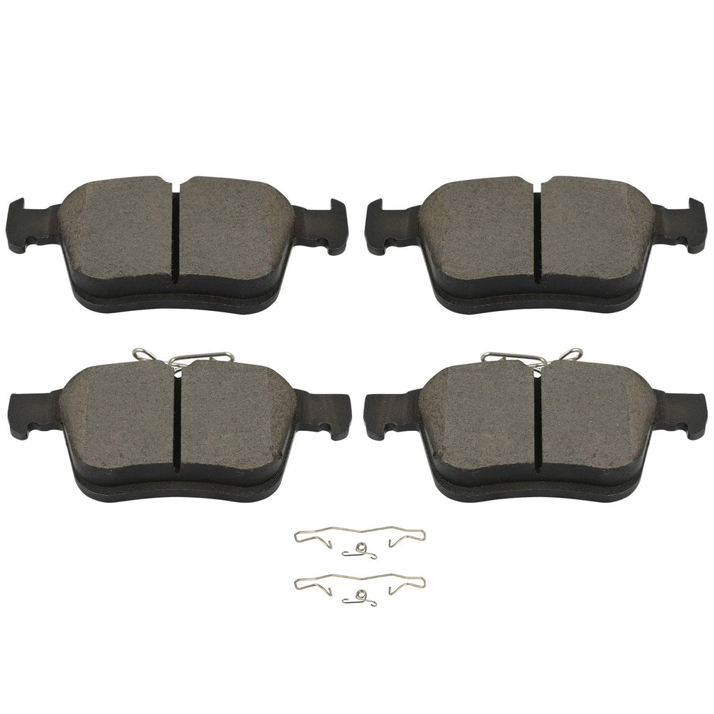 4X Rear Ceramic Brake Pads for Audi A3 Sportback E-Tron (2016–2018)