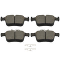 4X Rear Ceramic Brake Pads for Audi A3 Sportback E-Tron (2016–2018)