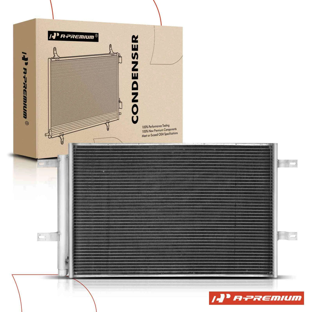 A/C Condenser with Receiver Drier & Bracket for Ford Edge (2007–2010)