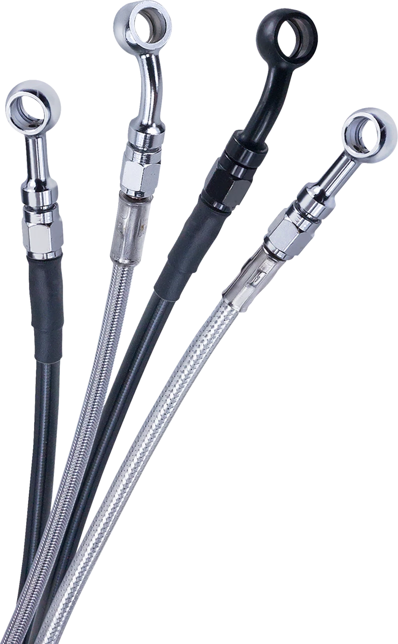 Upper Brake Line for Barnett (Stainless Steel, +6")