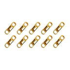 Set of 10 Figure 8 Swivel Ring Connectors for Keychain Bag Use