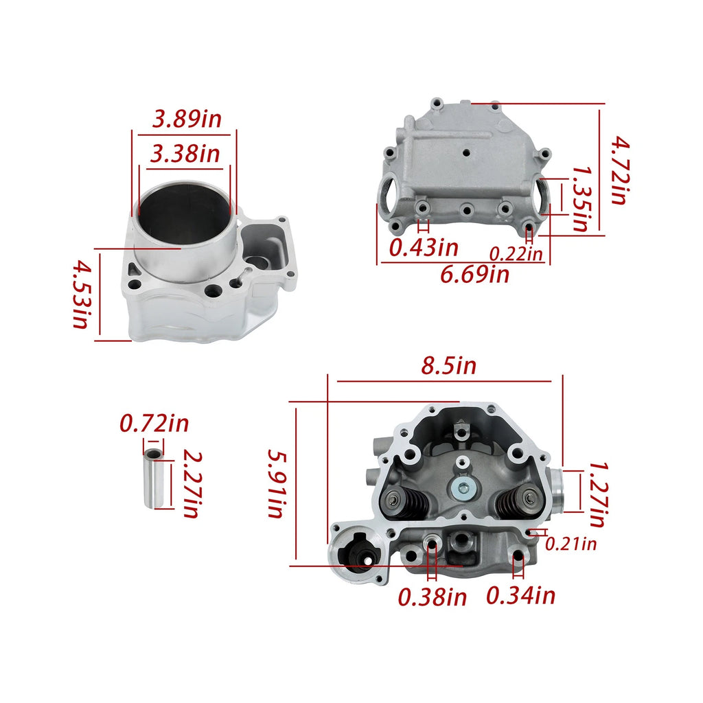 Cylinder Sleeve Assembly for Honda TRX420 (2011)