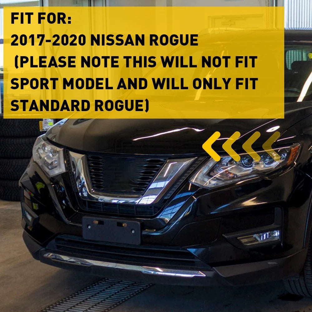 Tow Eye Hook Cover Cap for Nissan Rogue (2017–2020)