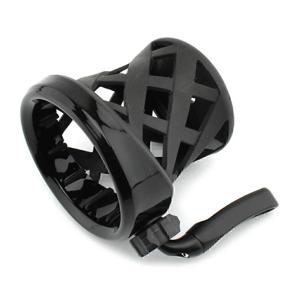 Black Cup Holder Drink w/Basket Mount for BMW R18 (2020-2023)