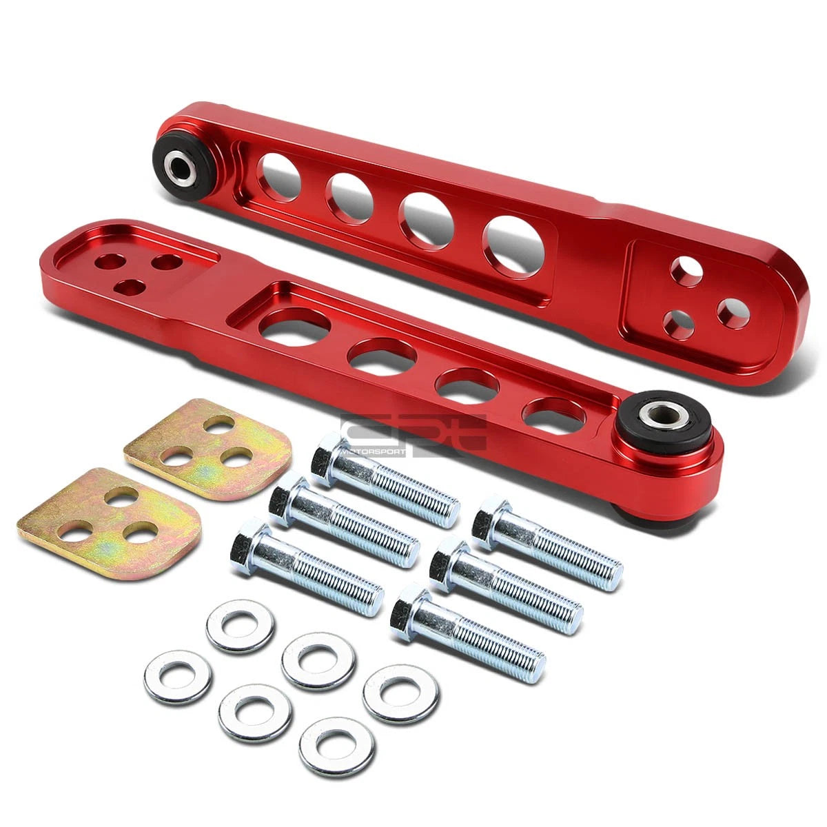 Red Aluminum Rear Lower Control Arm/Bar Suspension Kit for Honda Civic (2001–2005)