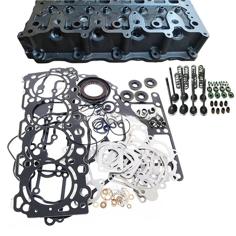 Complete Cylinder Head with Full Gasket Kit for Isuzu 4LB1 4LB1T
