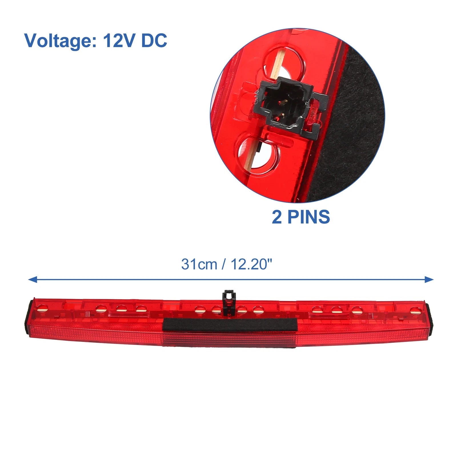 Third Rear Brake Stop Light for Audi A4 1.8L (2002–2004)