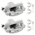 Pair Front Brake Calipers w/ Brackets for Honda Accord (1990–1997) & Acura CL (1997)