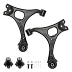 Front Lower Control Arms and Ball Joints Set for 2006–2011 Honda Civic (4Pc)