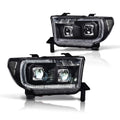 LED Tube Projector Headlights for Tundra, Sequoia (2007–2017)
