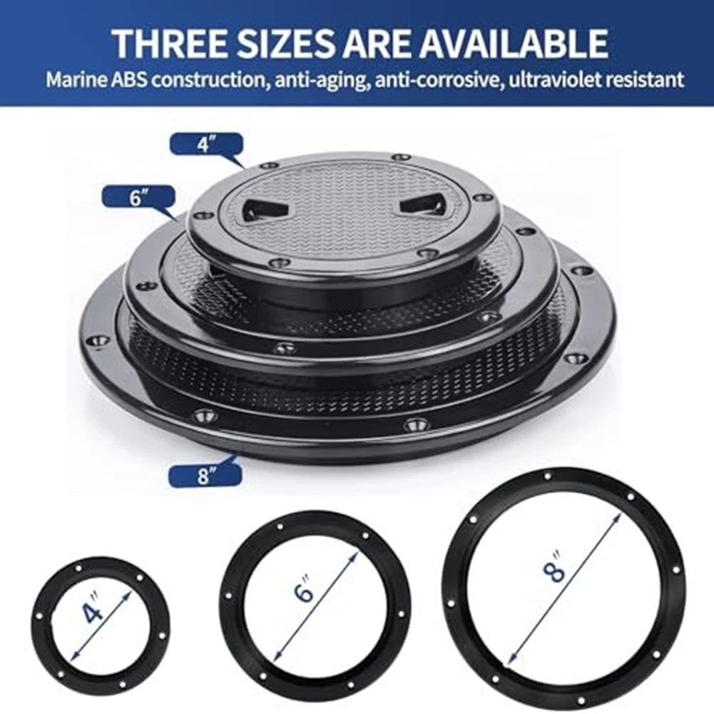 6 Inch Non Slip Inspection Hatch for Boats and Yachts