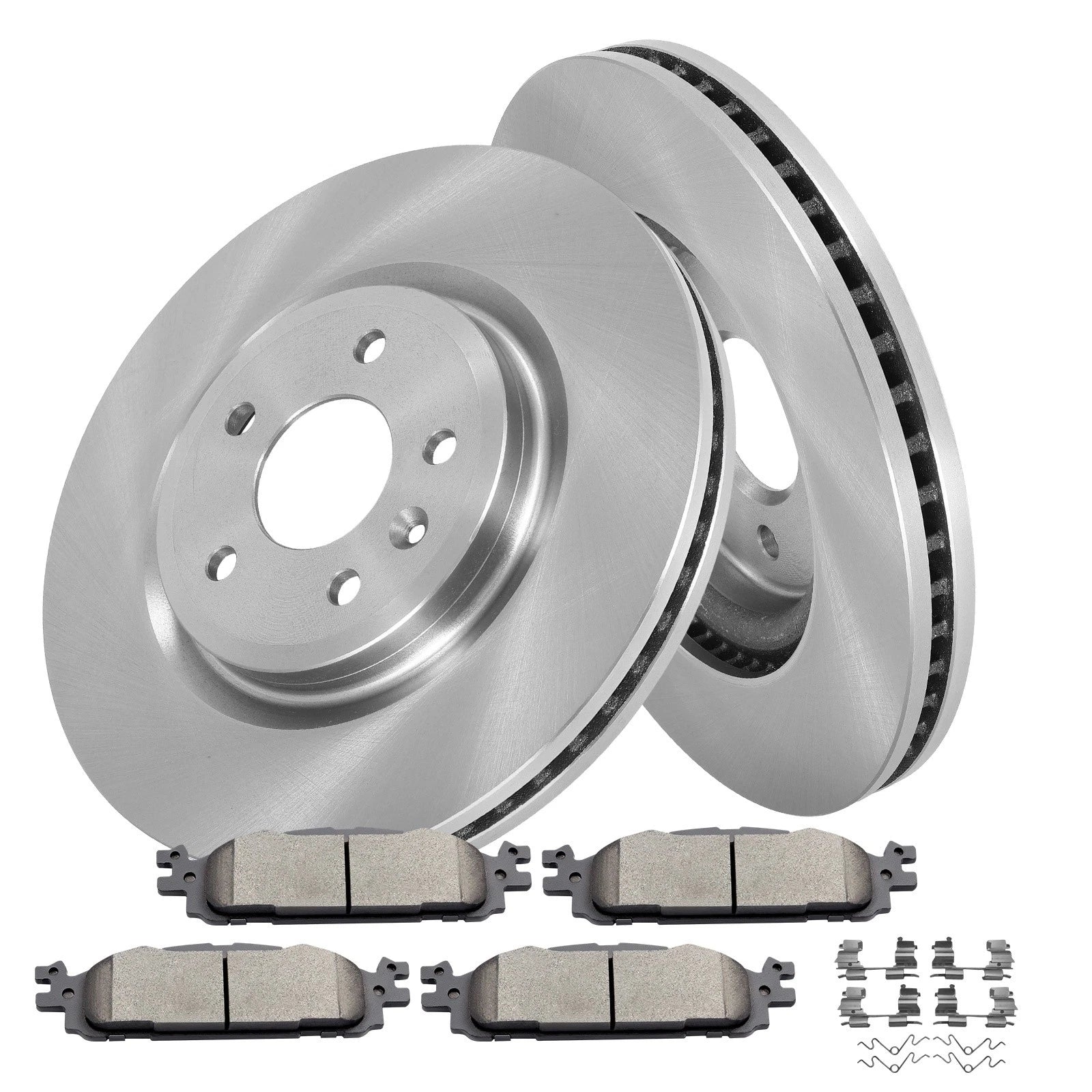 Front Brake Rotors & Ceramic Pads for Ford Explorer (2013–2019)