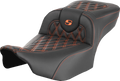 Saddlemen Roadsofa Extended Reach Seat for Motorcycle (Without Backrest)