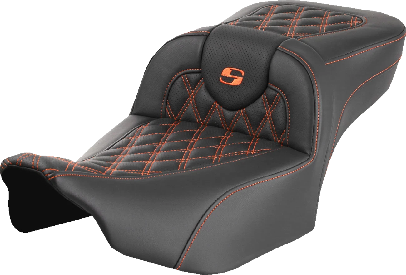 Saddlemen Roadsofa Extended Reach Seat for Motorcycle (Without Backrest)