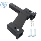 Dual Sleeve Hitch Adapter for Trucks (2" & 10" Rise Drop)