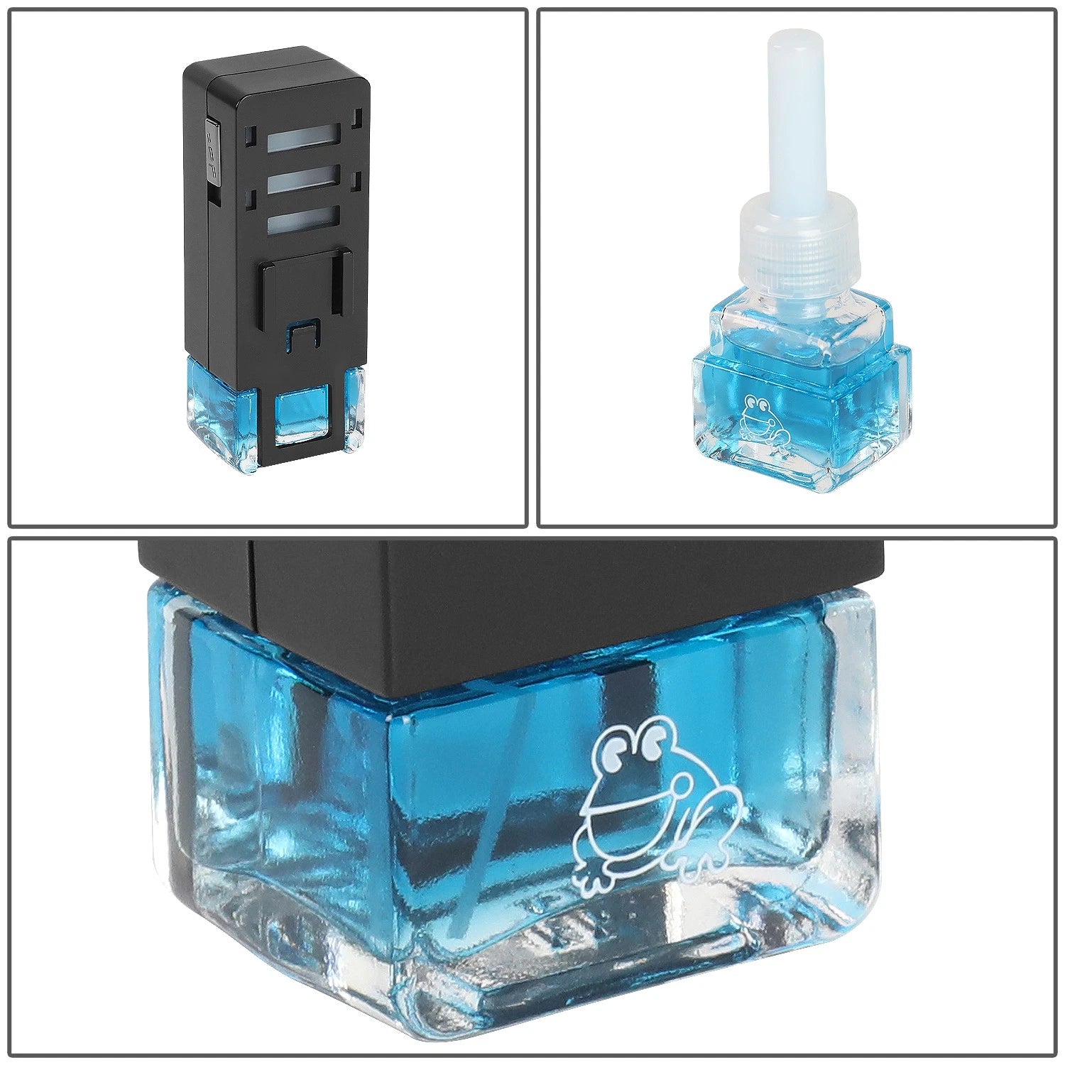 Car Clip Vent Air Freshener Deodorizer for Universal Use (8ml)