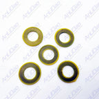 5Pcs Oil Drain Plug Gasket for Mercury Mariner 135HP-400HP (555-24, 26-888593)