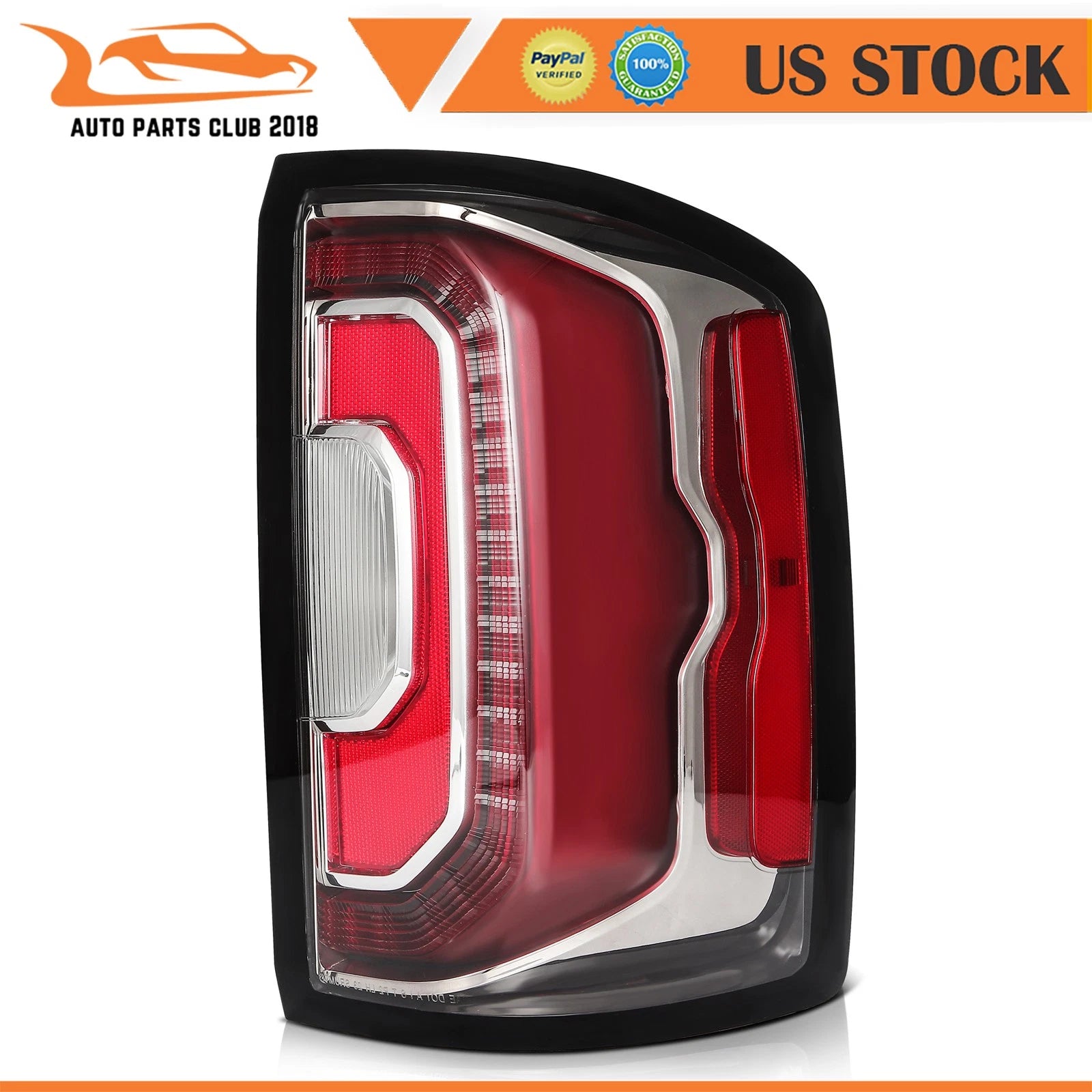 Taillight Assembly Set for GMC Sierra 1500 (2016–2018) Rear Passenger Side