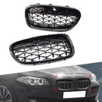 Diamond Front Kidney Grille for BMW 5 Series F10 F18 (2010-2017)