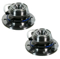 Set of 2 Front Wheel Bearing Hub Assembly for Chevy GMC K1500 K2500 (1990–1999)