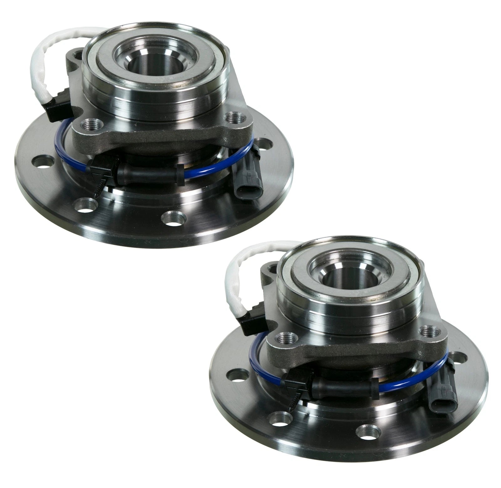 Set of 2 Front Wheel Bearing Hub Assembly for Chevy GMC K1500 K2500 (1990–1999)