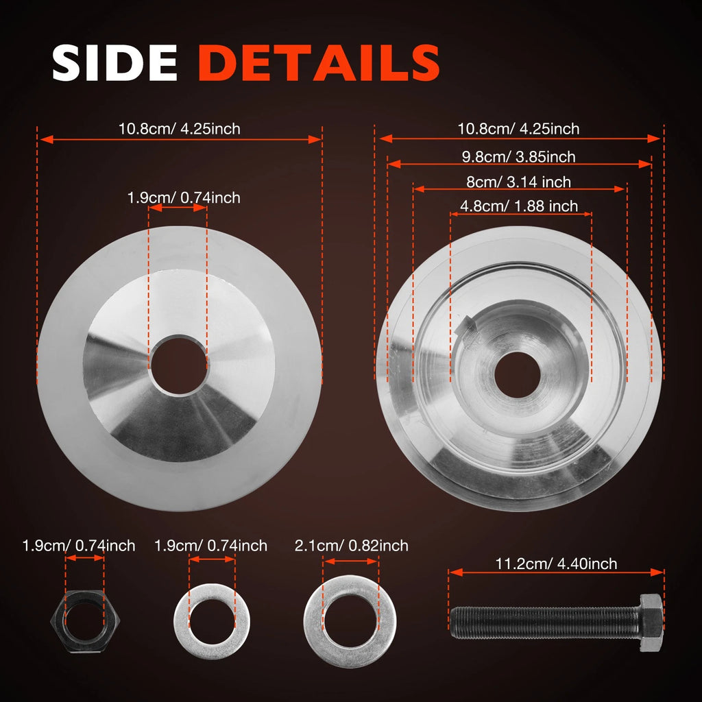 J-44645 Front Crankshaft Seal Installer Tool for Isuzu Duramax 6.6L (2001–2023)