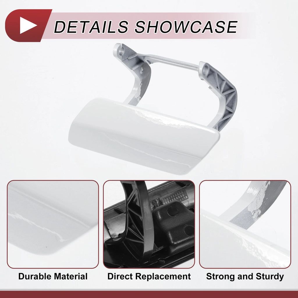 Front Left Washer Nozzle Cover Cap for Mercedes-Benz GL350 (2013–2016) White
