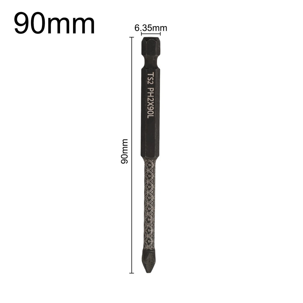 1pc Alloy Steel Magnetic Cross Bit for Hand Drills (Universal)