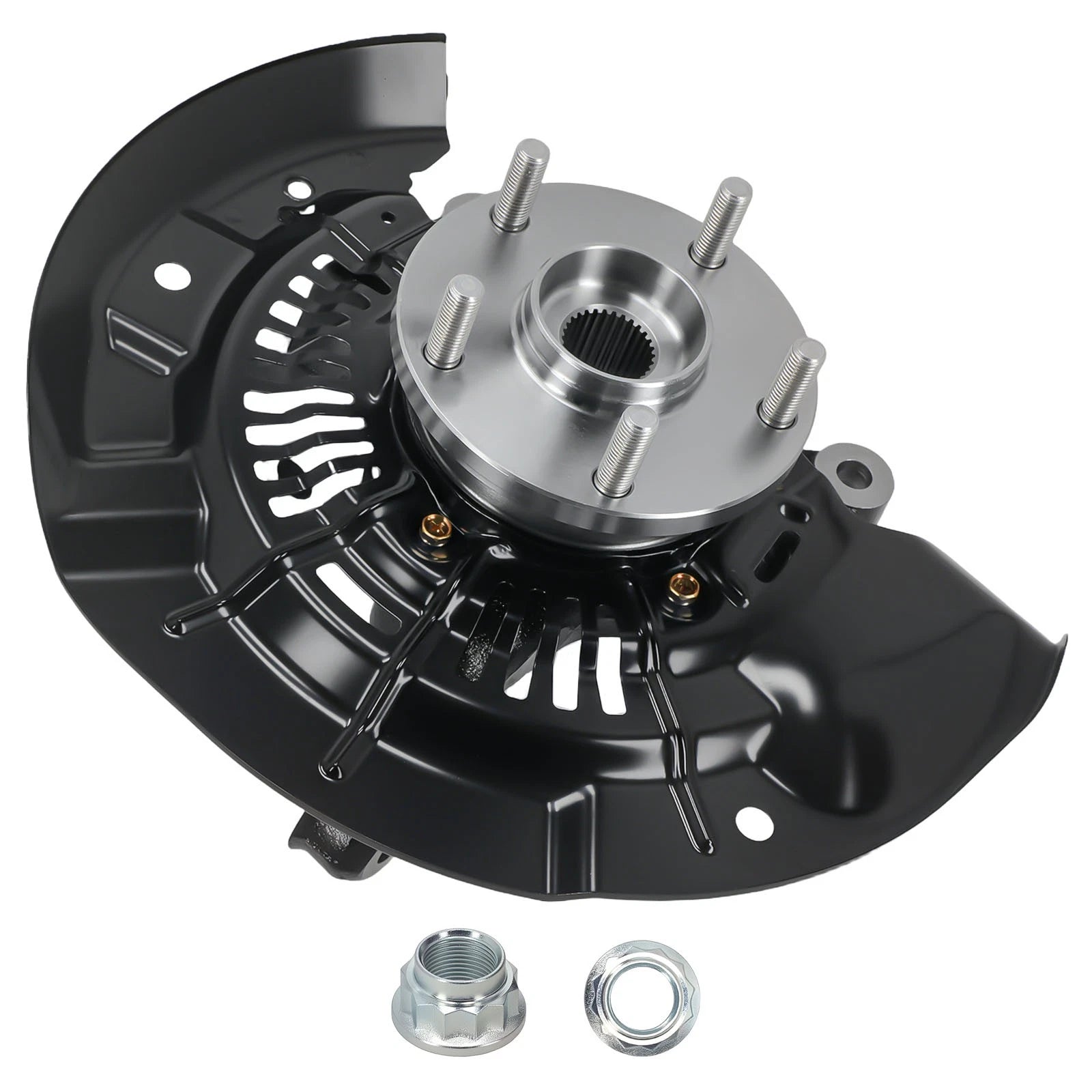 Front Right Steering Knuckle & Wheel Hub Bearing Assembly for Toyota Sienna (2004–2020)