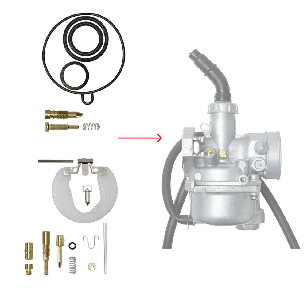 Set of 1 PZ19 19mm Carburetor Float Repair Kit for Honda Wave 100 Dream C100