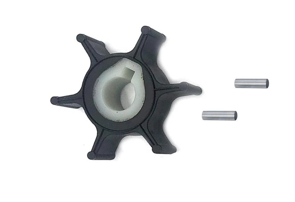 Water Pump Impeller & Pin for Yamaha Outboard 2-Stroke 2HP (646-44352-01)