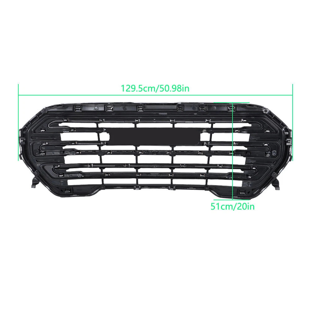 Chrome Front Upper Bumper Grille for GMC Terrain (2022–2023)
