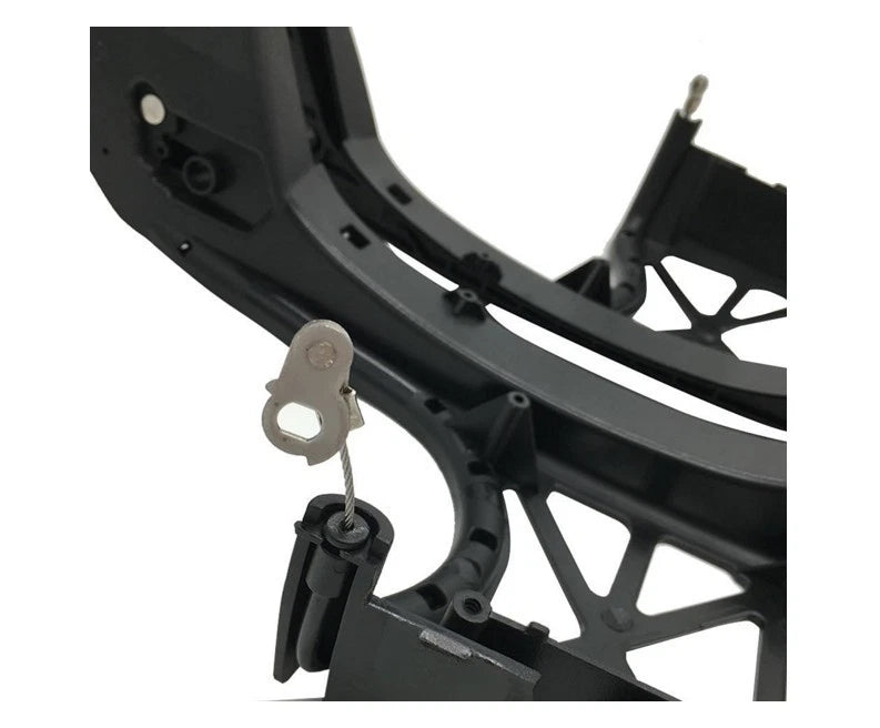 One Touch Saddlebag Latch Lids Hardware Covers for Harley Touring (2014–2018)