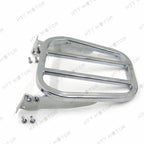 Chrome Tapered Luggage Rack for Harley Dyna (2006–2017), Softail (1984–2005), XL (2004–2017)