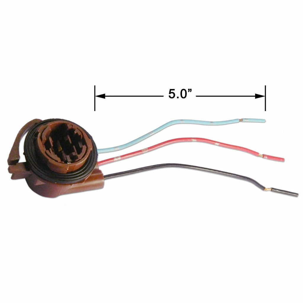 Wiring Harness Socket for Turn Signal Tail Brake Backup Light Bulbs (2013-2015)