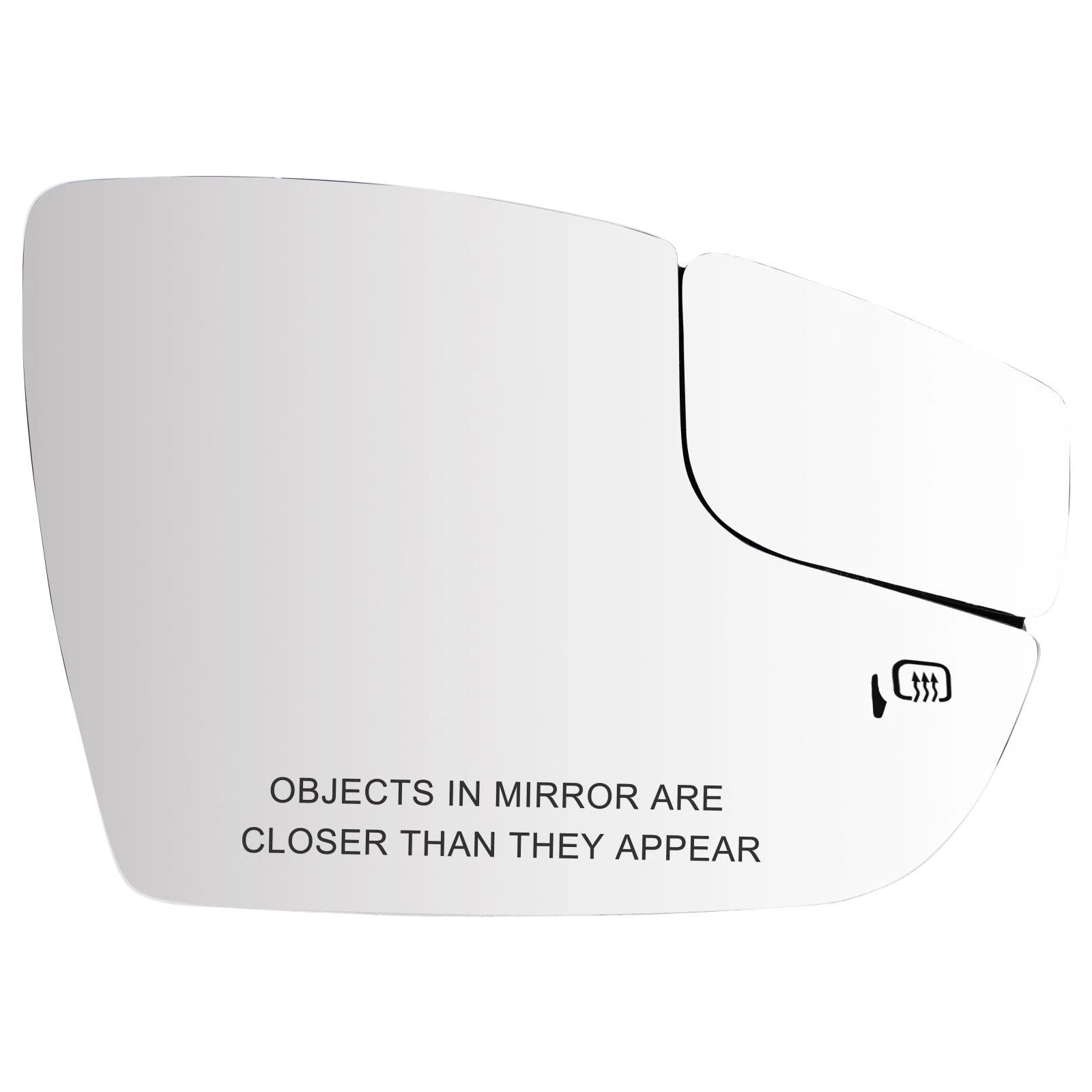Heated Mirror Glass for Ford Focus (2012–2012) RH with Plate